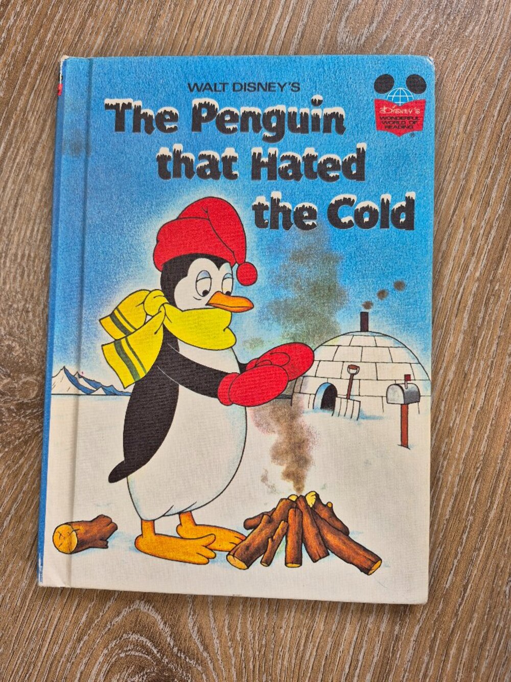 Vintage Disney The Penguin That hated the Cold 1973 Wonderful World Reading RARE